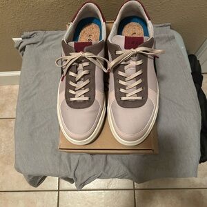 LOCI Seven Vegan sneakers, Khaki/Wine/Forest color size EU 46 in box